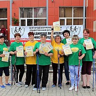 III областной фестиваль финской ходьбы