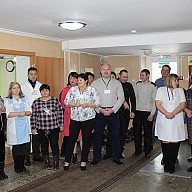 Обряд освещения в санатории
